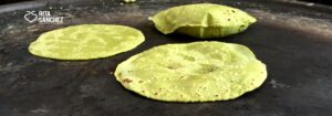 Tortillas de nopal de Nazaria García